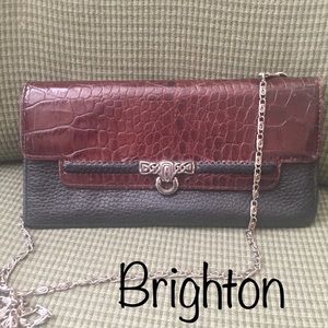 Brighton large leather wallet